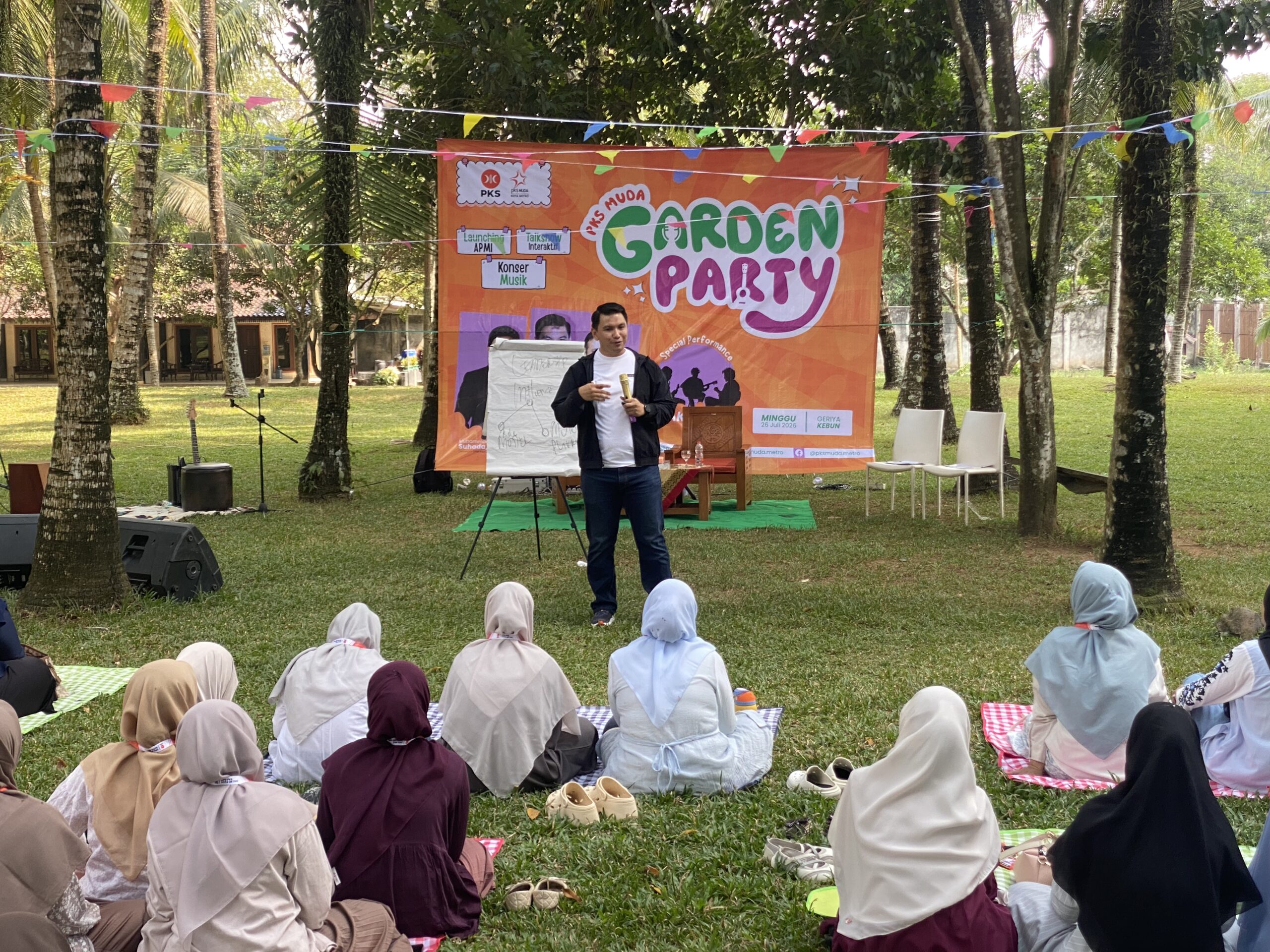 Read more about the article Bawa Semangat Kolaborasi, AKIRA Tularkan Jiwa Leadership di Garden Party PKS Muda